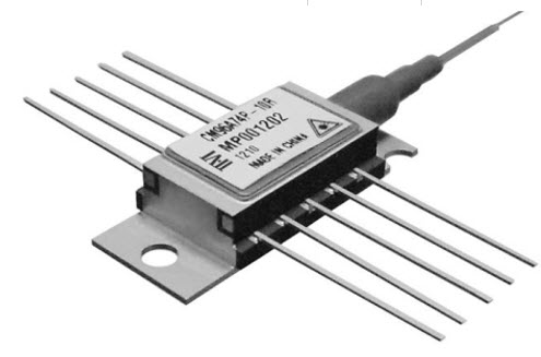 II-VI 976nm KFP=400mW DFB 레이저 다이오드 CM97Z400-7* 10-PIN with SM Fiber
